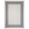 Rugs Town 81759 White/ Anthracite 3' X 5' Rect. Rug