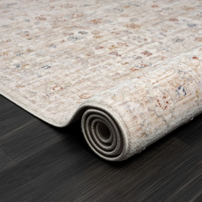 Rugs Town 82300 Multi/ Ivory 4' X 6' Rect. Rug