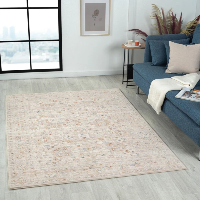 Rugs Town 82300 Multi/ Ivory 4' X 6' Rect. Rug