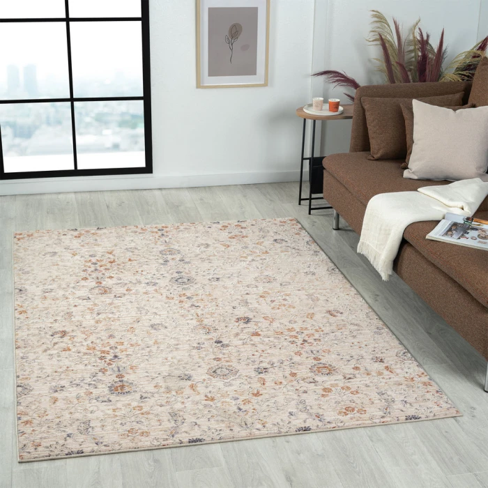 Rugs Town 82301 Multi/ Ivory 4' X 6' Rect. Rug