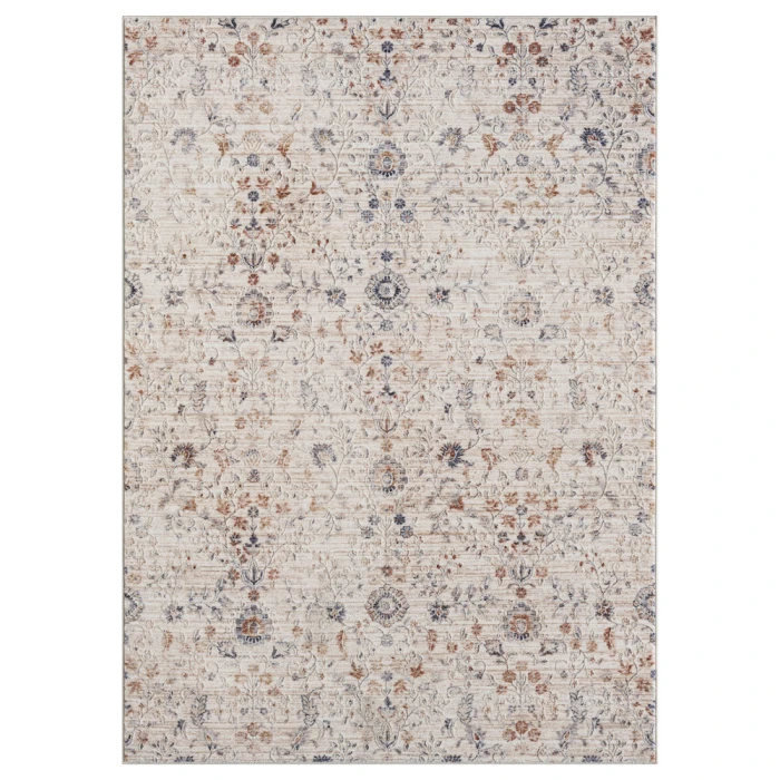 Rugs Town 82301 Multi/ Ivory 4' X 6' Rect. Rug