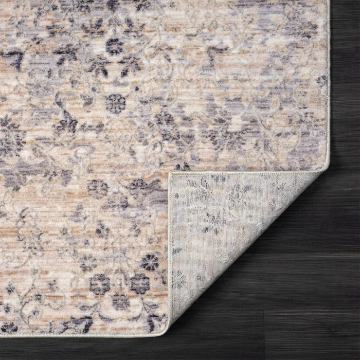 Rugs Town 82302 Gray/ Blue 4' X 6' Rect. Rug