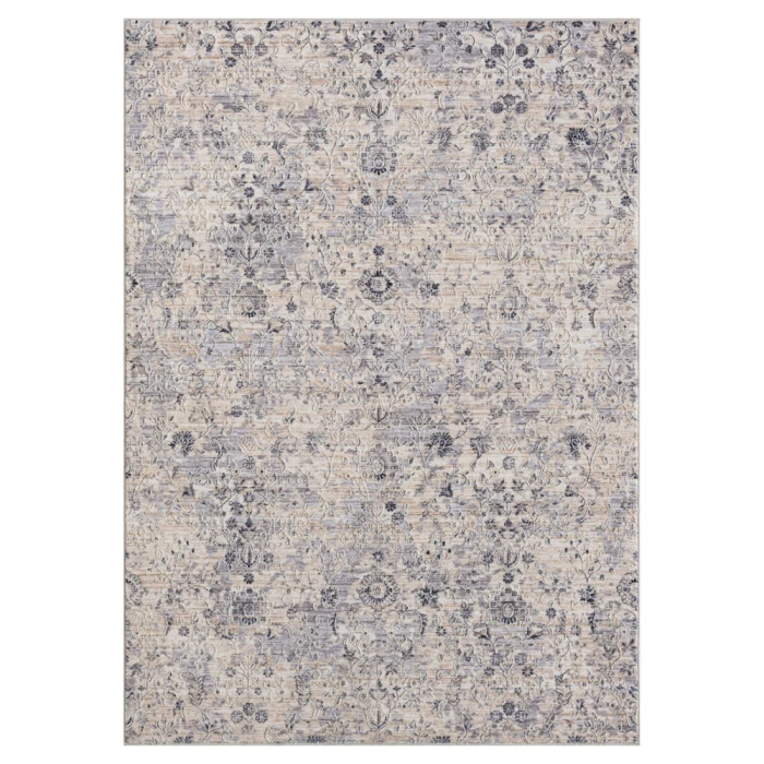 Rugs Town 82302 Gray/ Blue 4' X 6' Rect. Rug