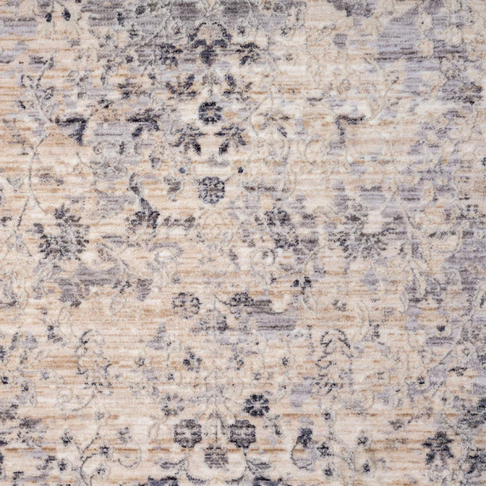 Rugs Town 82302 Gray/ Blue 4' X 6' Rect. Rug
