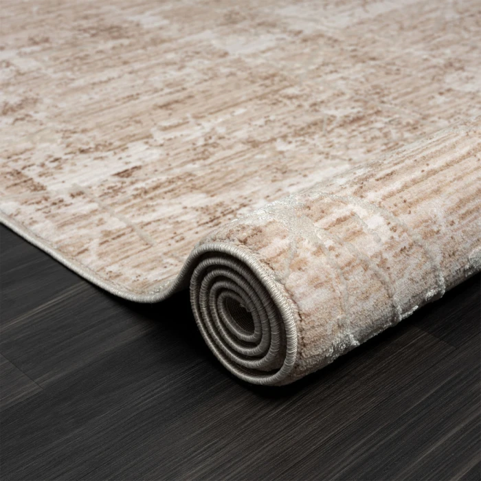 Rugs Town 82304 Beige/ Ivory 4' X 6' Rect. Rug