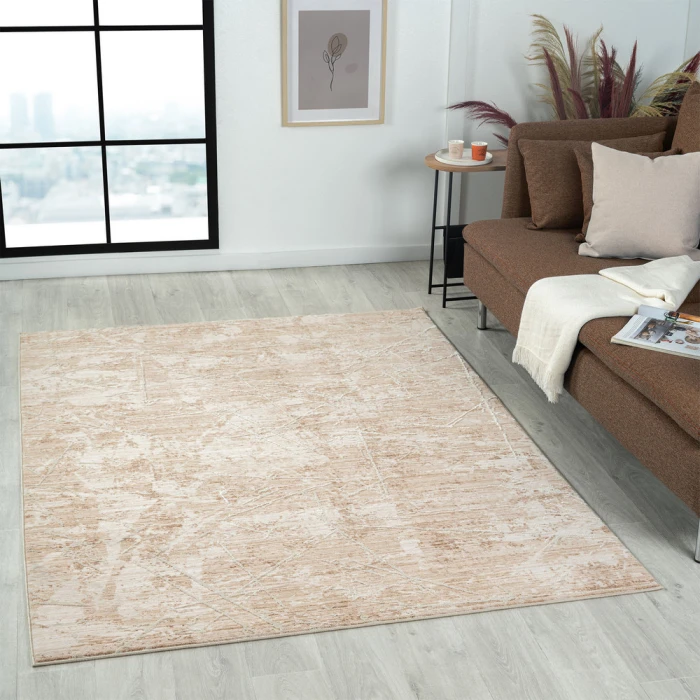 Rugs Town 82304 Beige/ Ivory 4' X 6' Rect. Rug