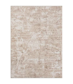 Lauren LAN-AI Beige Area Rug 7 ft. 9 in. X 9 ft. 9 in. Rectangle