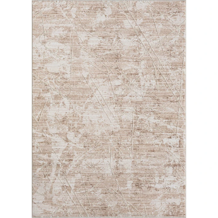 Rugs Town 82304 Beige/ Ivory 4' X 6' Rect. Rug