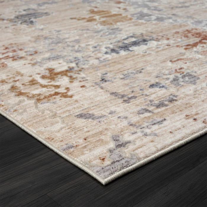 Rugs Town 82305 Multi/ Beige 7'9" X 9'9 Rect. Rug