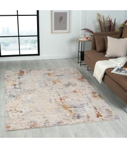 Lauren LAN-AJ Rust Area Rug 7 ft. 9 in. X 9 ft. 9 in. Rectangle