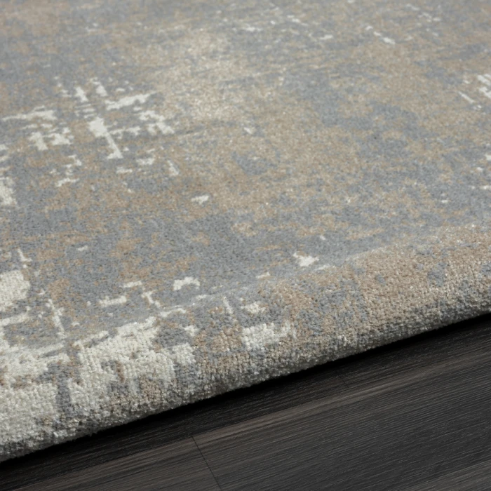 Rugs Town 82271 Beige/ Gray 7'9" X 9'9 Rect. Rug