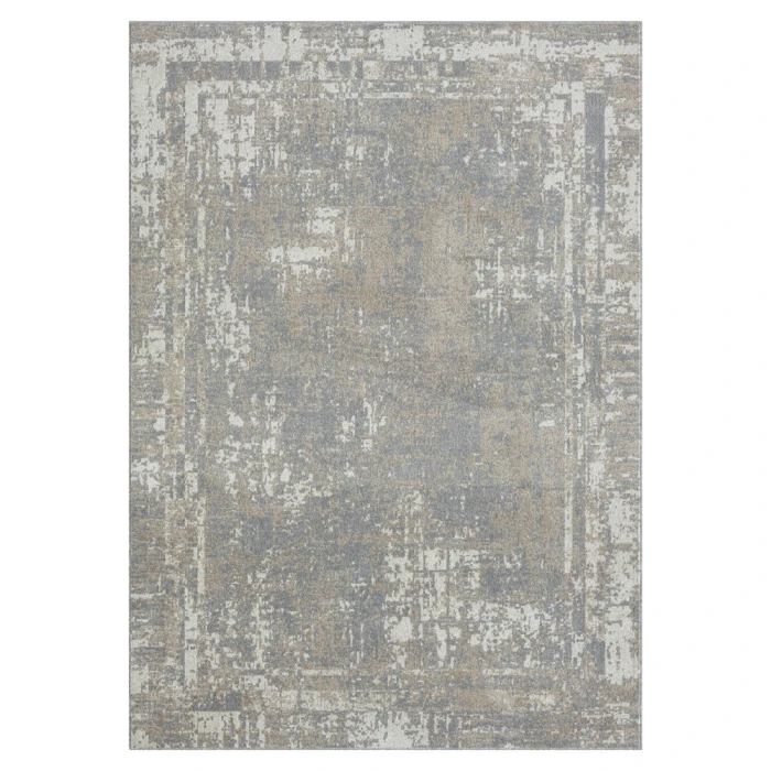 Rugs Town 82271 Beige/ Gray 7'9" X 9'9 Rect. Rug