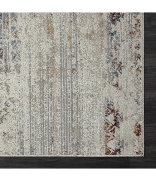 LR Home Lanham 82272 Gray/ Multi 5'0" X 7'0 Rect. Rug