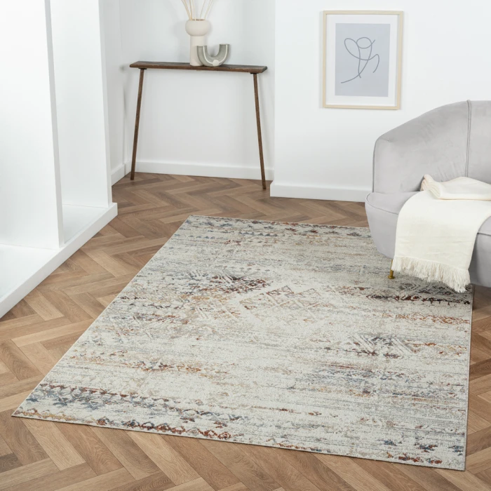 Rugs Town 82272 Gray/ Multi 5'0" X 7'0 Rect. Rug