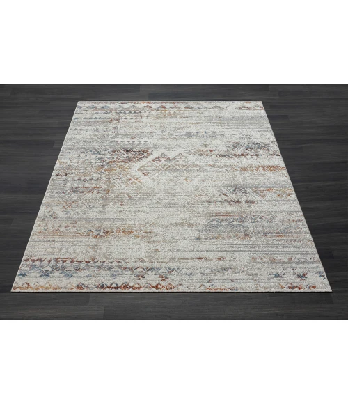 LR Home Lanham 82272 Gray/ Multi 5'0" X 7'0 Rect. Rug