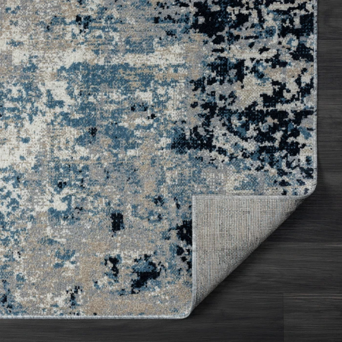 Rugs Town 82273 Gray/ Blue 5'0" X 7'0 Rect. Rug