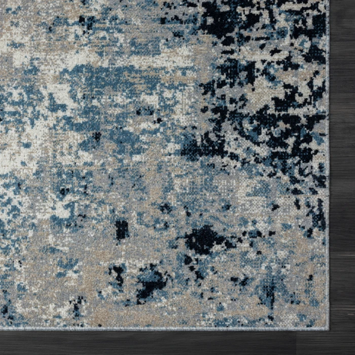 Rugs Town 82273 Gray/ Blue 5'0" X 7'0 Rect. Rug