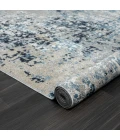 LR Home Lanham 82273 Gray/ Blue 5'0" X 7'0 Rect. Rug