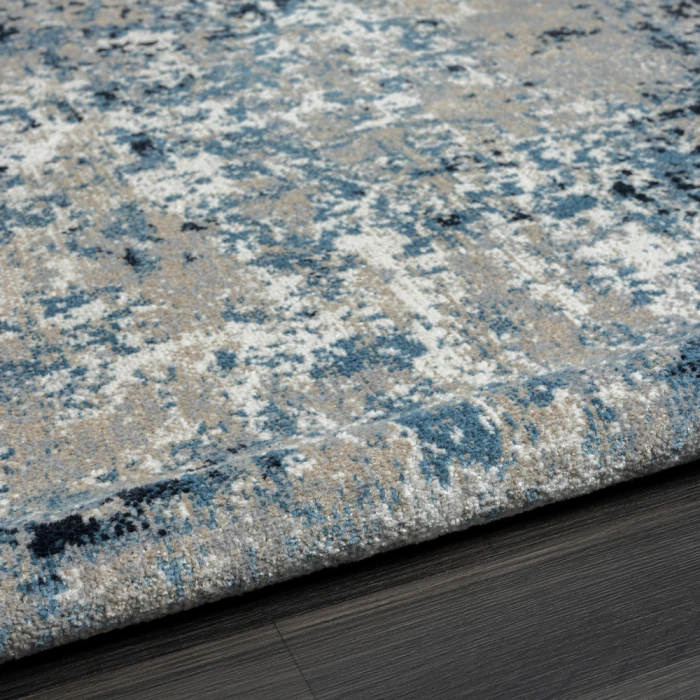Rugs Town 82273 Gray/ Blue 5'0" X 7'0 Rect. Rug