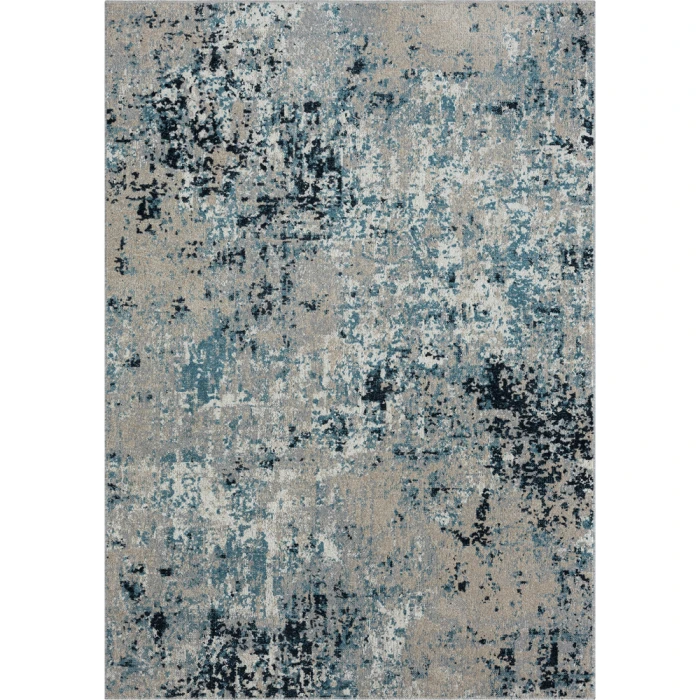 Rugs Town 82273 Gray/ Blue 5'0" X 7'0 Rect. Rug