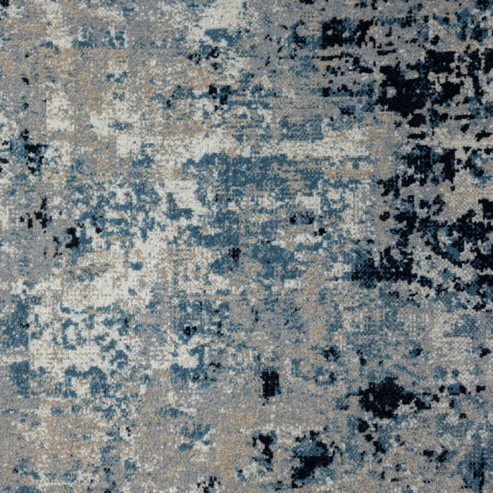 Rugs Town 82273 Gray/ Blue 5'0" X 7'0 Rect. Rug