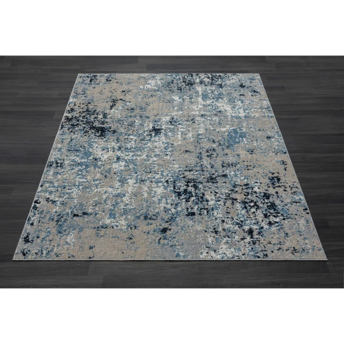 Rugs Town 82273 Gray/ Blue 5'0" X 7'0 Rect. Rug
