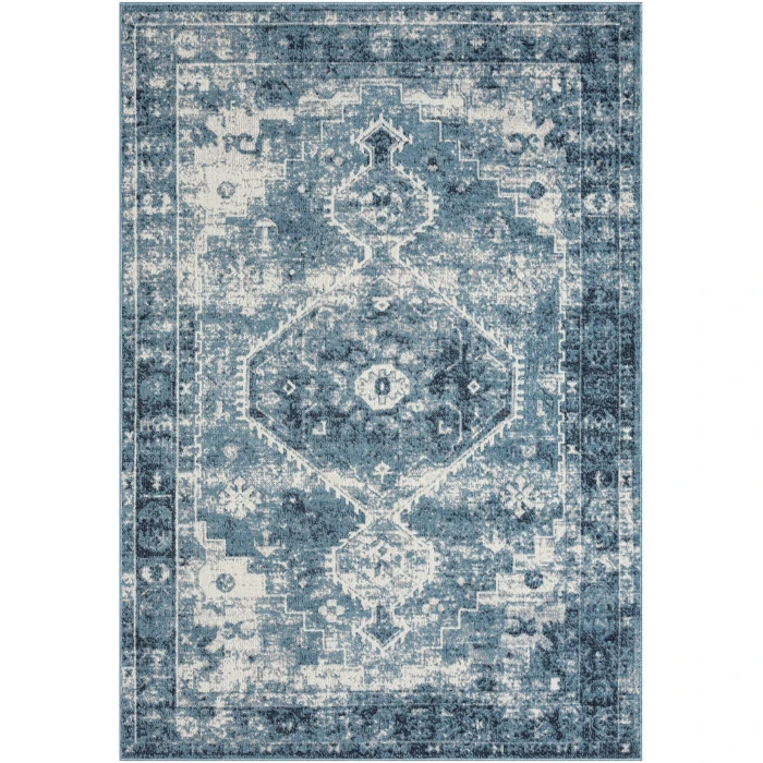 Rugs Town Blue LANHM 5ft. x 7ft. Rectangle Rug