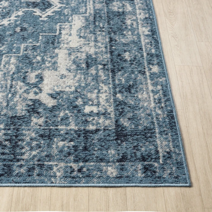 Rugs Town Blue LANHM 5ft. x 7ft. Rectangle Rug