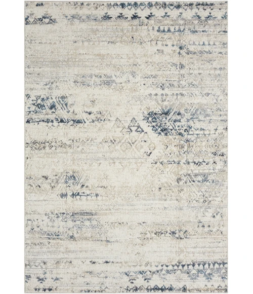 LR Home Lanham Ivory LANHM 7ft.9in. x 9ft.9in. Rectangle Rug