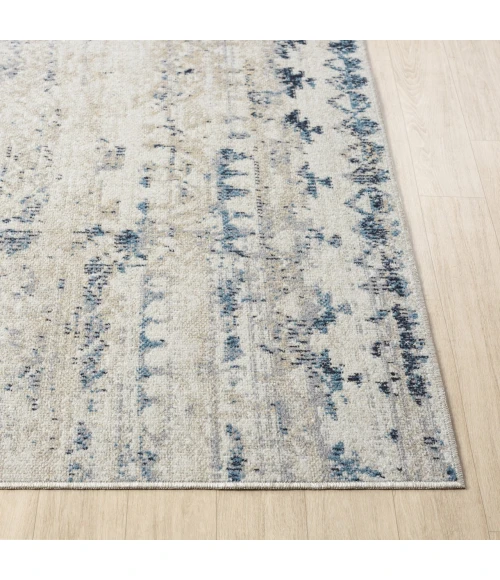 LR Home Lanham Ivory LANHM 7ft.9in. x 9ft.9in. Rectangle Rug