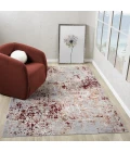 LR Home Lanham Red LANHM 5ft. x 7ft. Rectangle Rug
