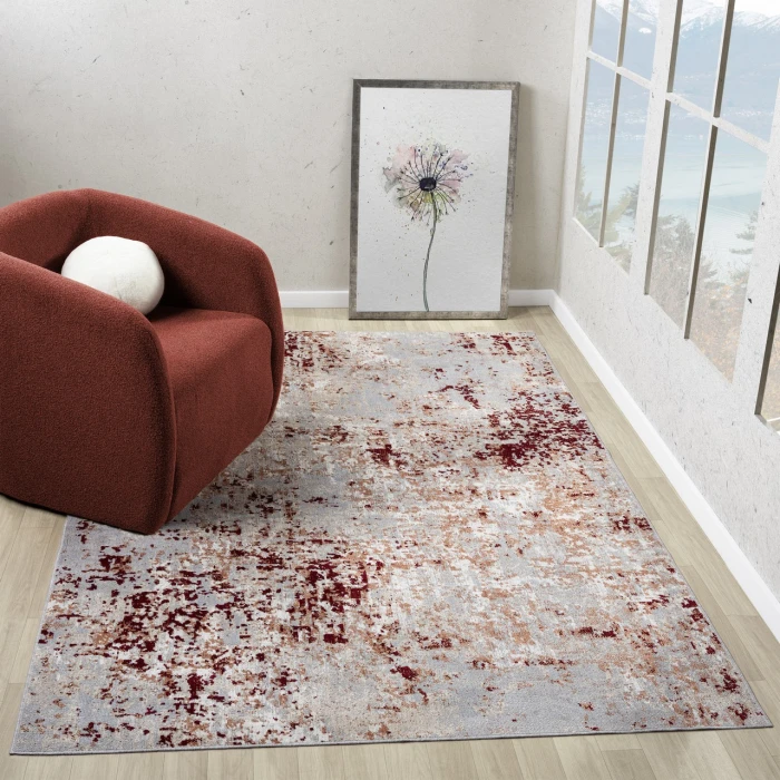 Rugs Town Red LANHM 5ft. x 7ft. Rectangle Rug