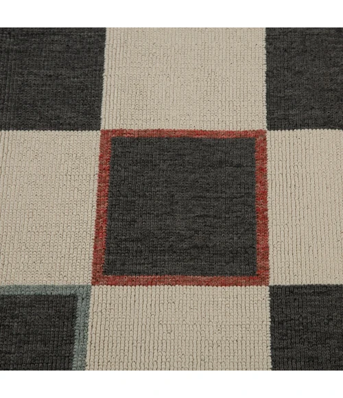 LR Home Mapa Black MAPAC 8ft. x 9ft.9in. Rectangle Rug