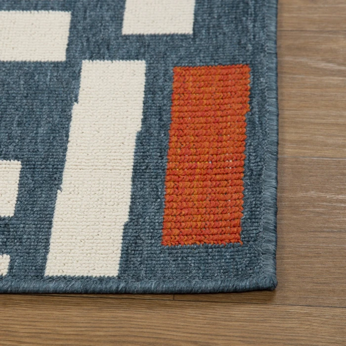Rugs Town Blue MAPAC 2ft. x 3ft. Rectangle Rug