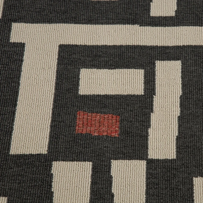 Rugs Town Black MAPAC 2ft. x 3ft. Rectangle Rug