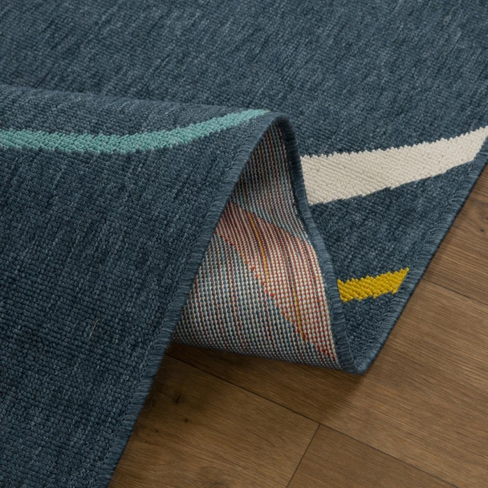 Rugs Town Blue MAPAC 2ft. x 3ft. Rectangle Rug
