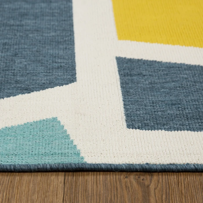 Rugs Town White MAPAC 2ft. x 3ft. Rectangle Rug