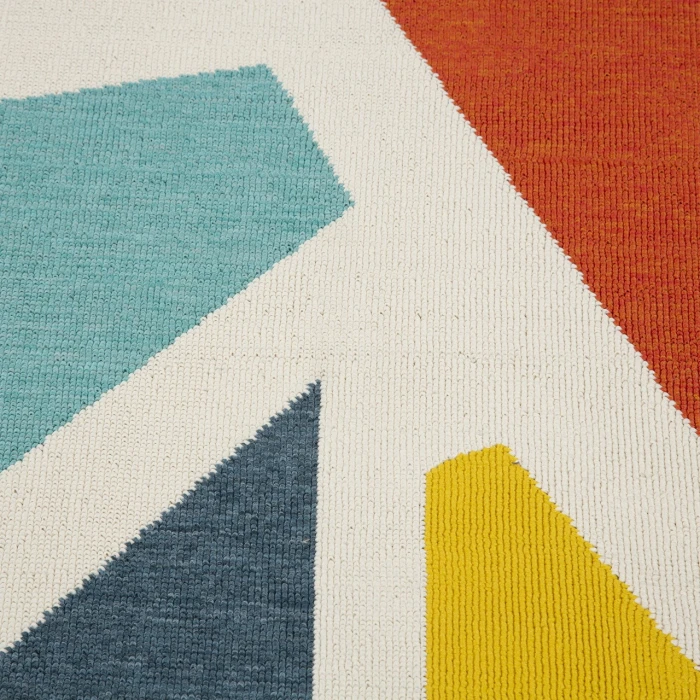 Rugs Town White MAPAC 2ft. x 3ft. Rectangle Rug