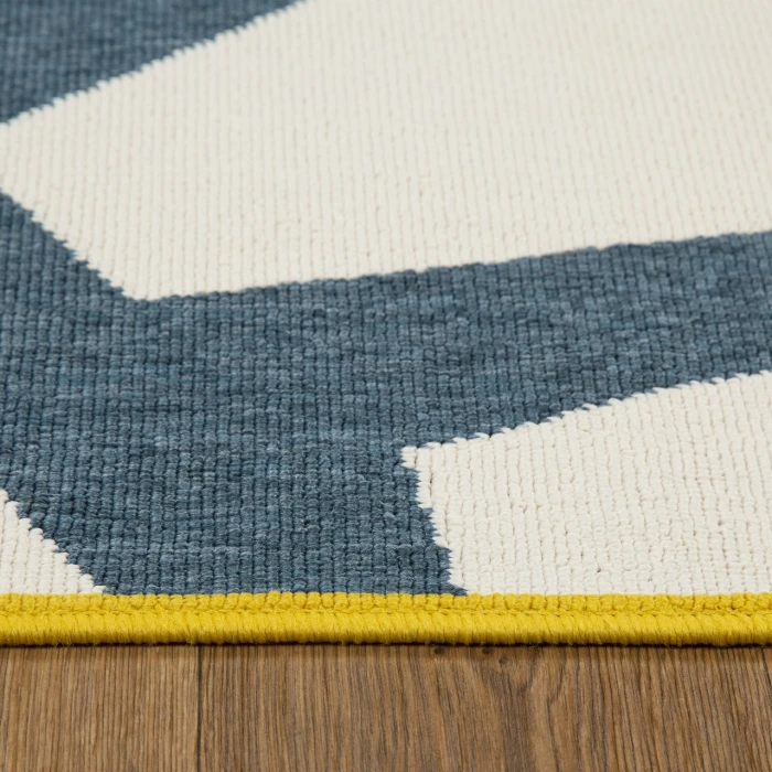Rugs Town White MAPAC 2ft. x 3ft. Rectangle Rug
