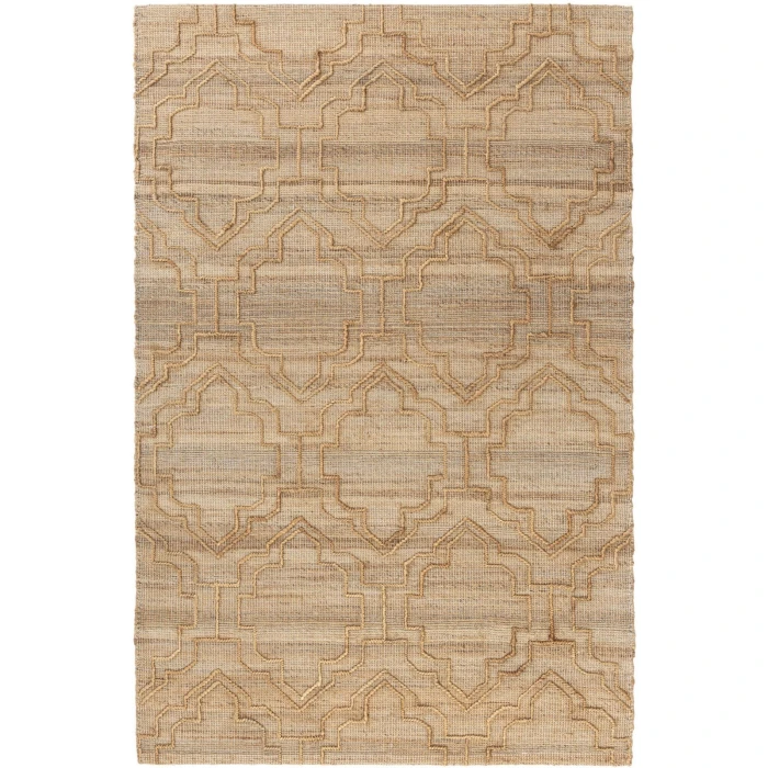 LR Home Maples Natural 82387 7 ft. 9 in. X 9 ft. 9 in. Rect. Rug