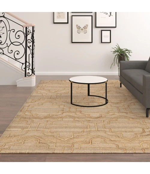 LR Home Maples Natural 82387 9 ft. X 12 ft. Rect. Rug