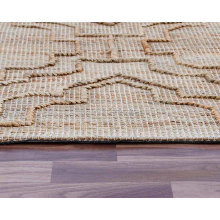 LR Home Maples Natural 82387 7 ft. 9 in. X 9 ft. 9 in. Rect. Rug