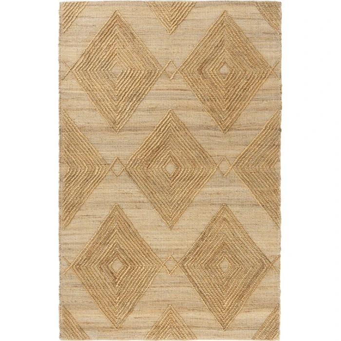 LR Home Maples Natural 82388 7 ft. 9 in. X 9 ft. 9 in. Rect. Rug