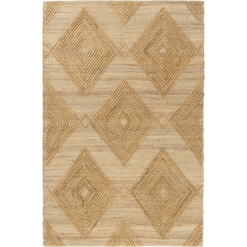 Rugs Town Natural 82388 9 ft. X 12 ft. Rect. Rug