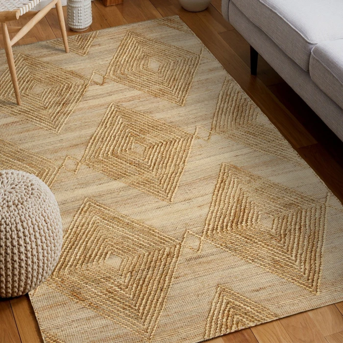 LR Home Maples Natural 82388 7 ft. 9 in. X 9 ft. 9 in. Rect. Rug