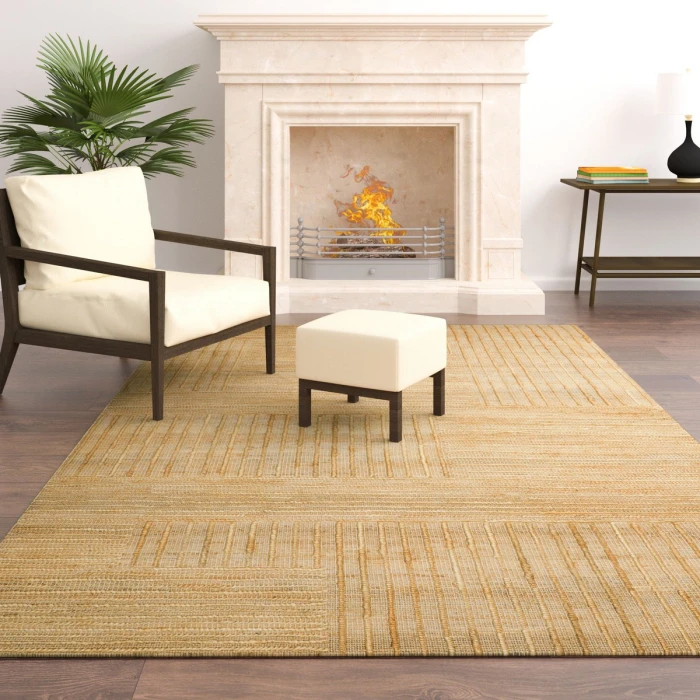 LR Home Maples Natural 82389 10 ft. X 14 ft. Rect. Rug