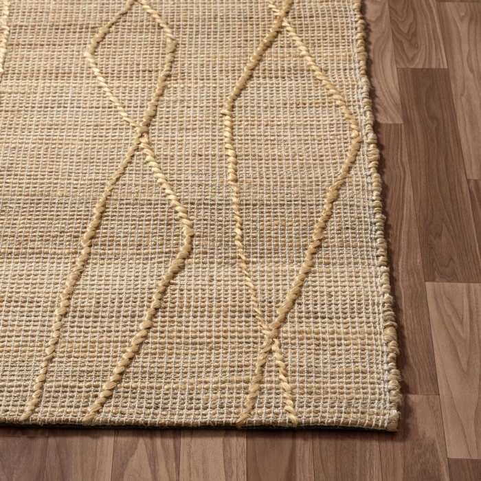 LR Home Maples Natural 82390 7 ft. 9 in. X 9 ft. 9 in. Rect. Rug