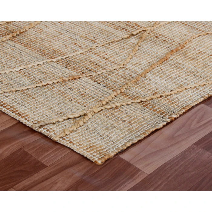 LR Home Maples Natural 82390 7 ft. 9 in. X 9 ft. 9 in. Rect. Rug