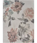 LR Home MEADOW 81541 White/ Gray 5'2"X7'2 Rect. Rug
