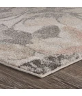 LR Home MEADOW 81541 White/ Gray 5'2"X7'2 Rect. Rug